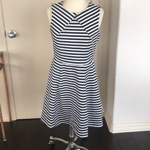 Stripe A-Line Dress